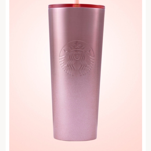 *Limited* Starbucks Glitter Gradient Rose Cold Cup - Picture 2 of 2